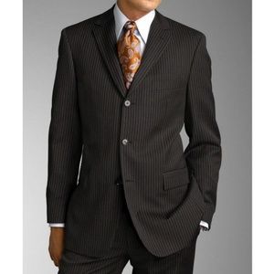 Hugo boss black stripe suits